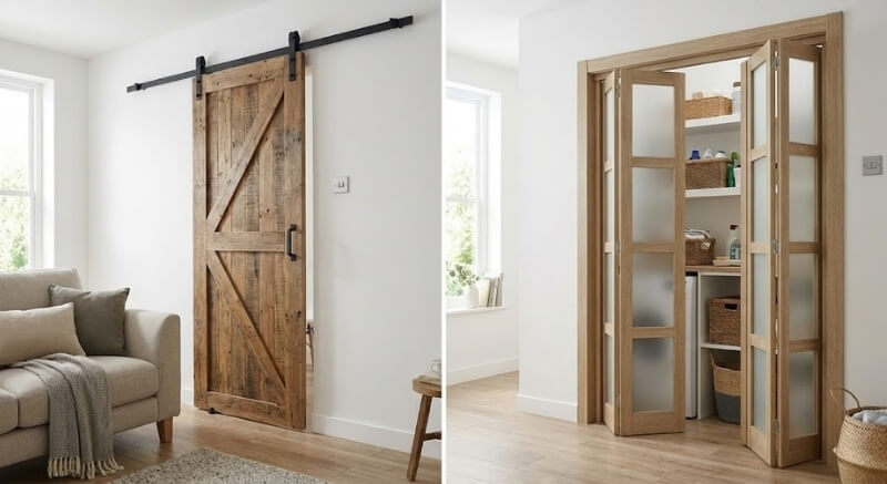 co zamiast drzwi pokojowych - systemy harmonijkowe co zamiast drzwi pokojowych – naścienne systemy przesuwne