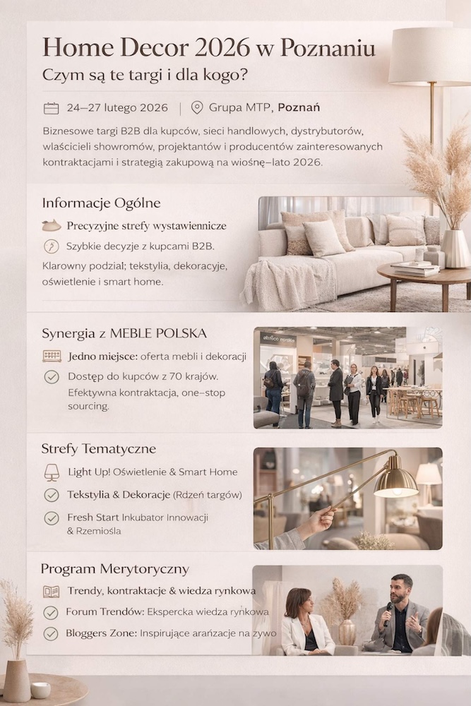 home decor 2026 - informacje o targach home decor 2026 - informacje o wydarzeniu