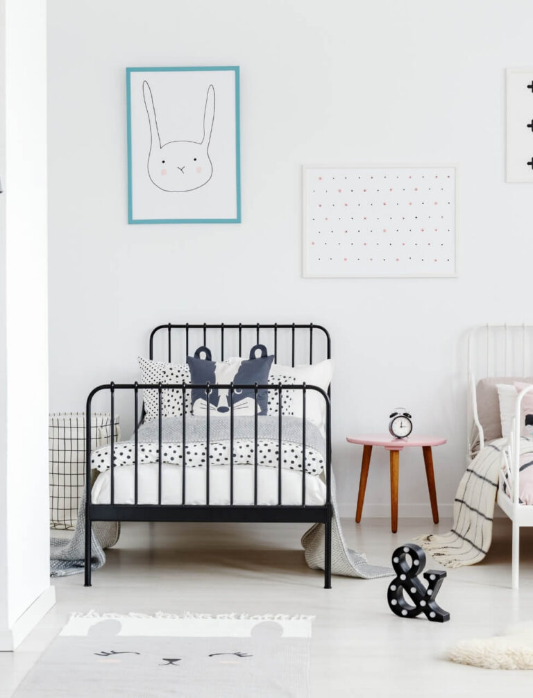 jak podzielić pokój na dwa dla dzieci w podobnym wieku