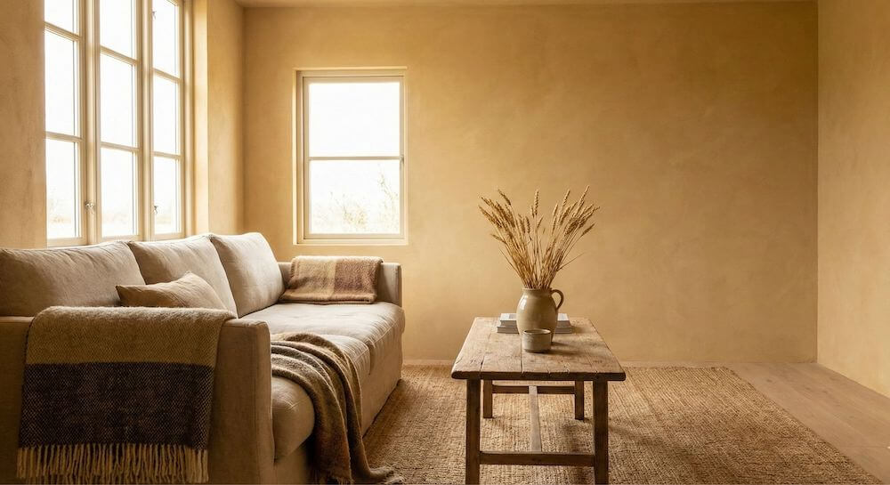 Słoneczny odcień ochra 