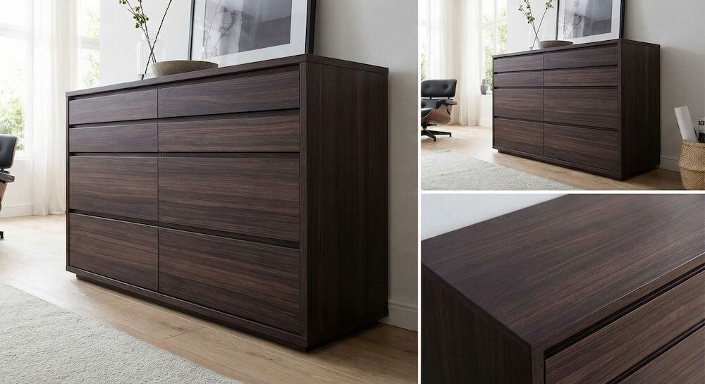 Ciemny palisander indyjski - meble