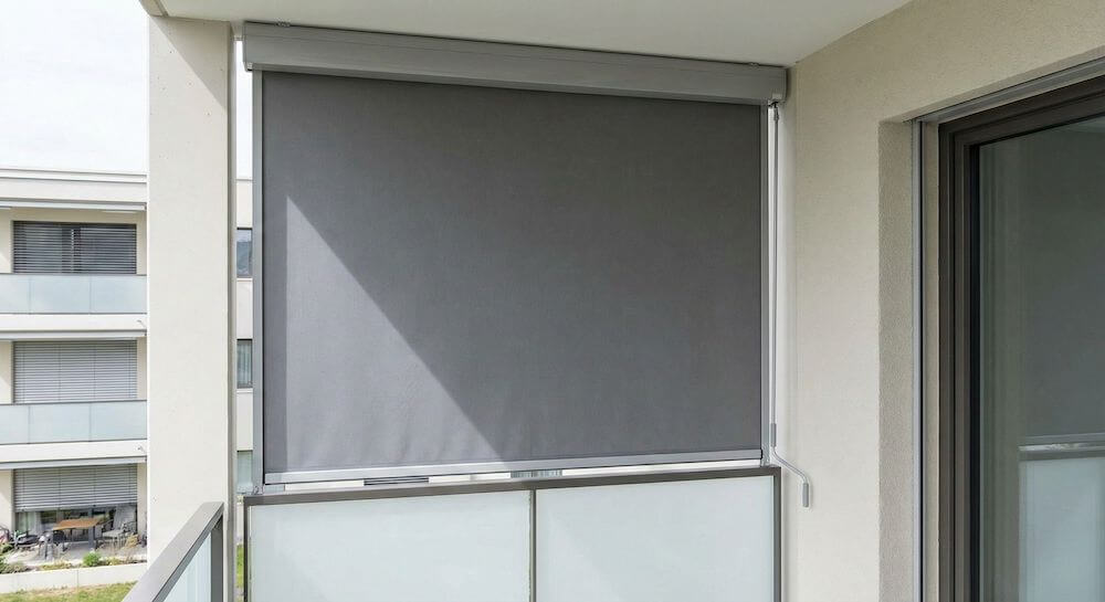 Markizy boczne na balkon w bloku