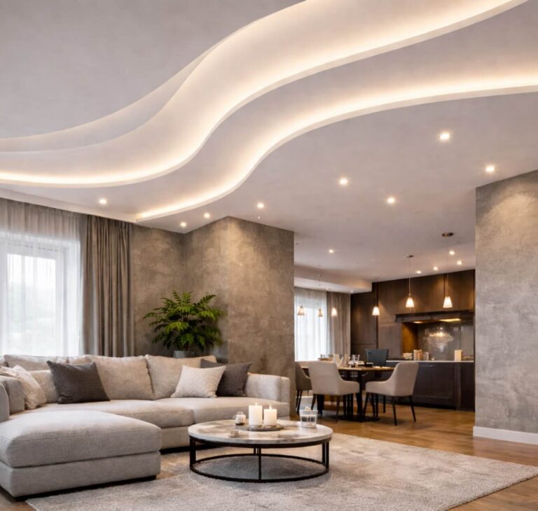 Sufity podwieszane – wzory, materiały i ceny