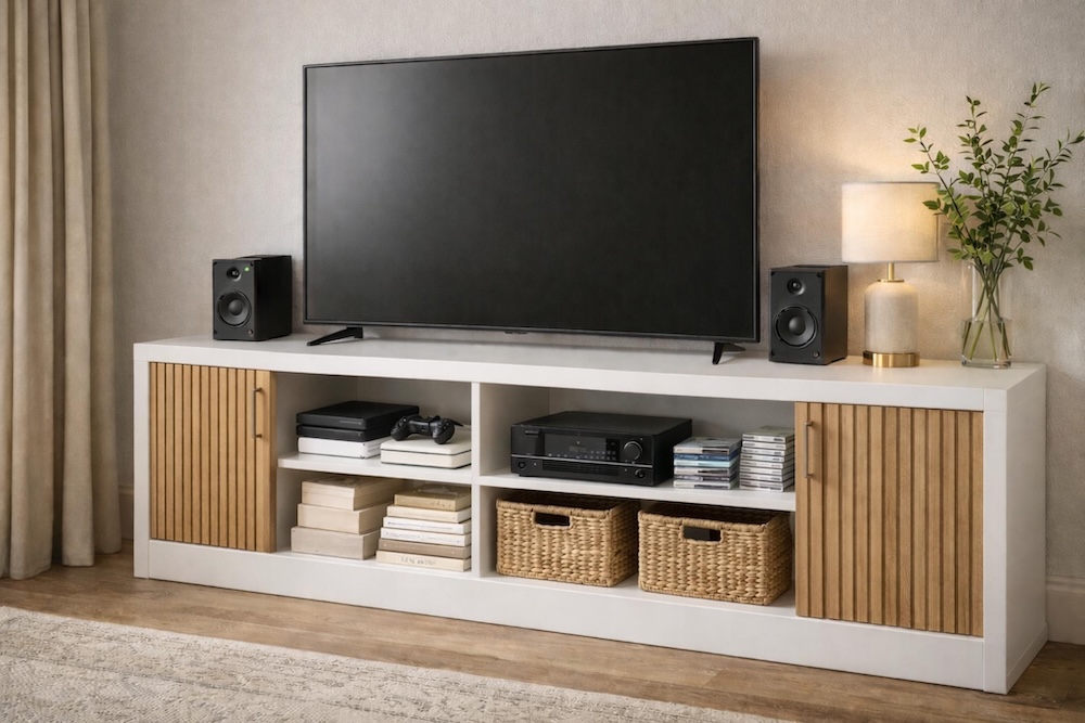 szafka pod telewizor z kallax 