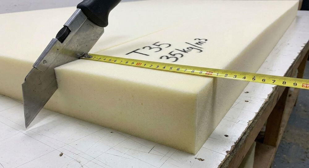 Renowacja krzesła - dobór grubości pianki w siedzisku 