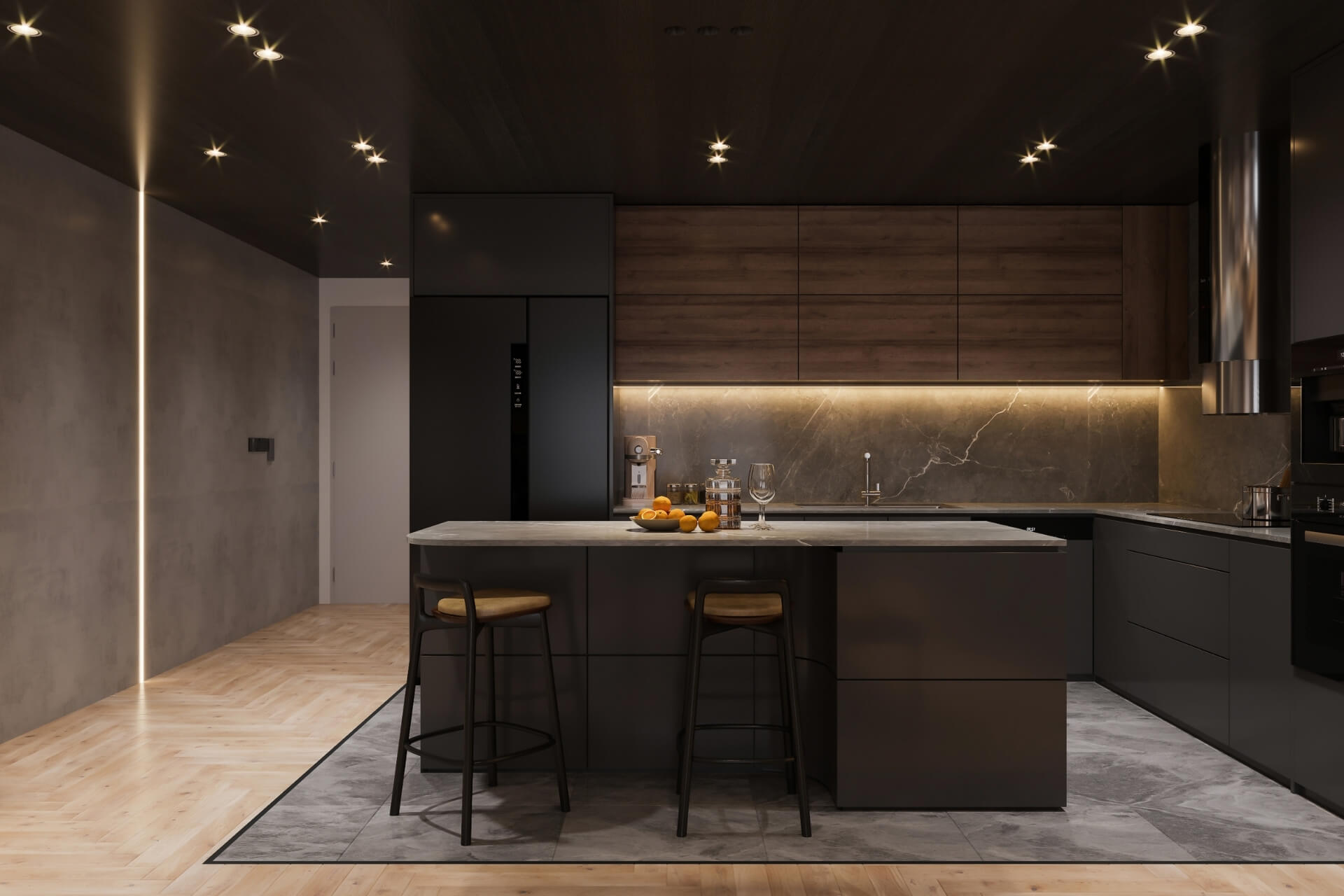 Wyspa kuchenna – wymiary, zasady i wymagania