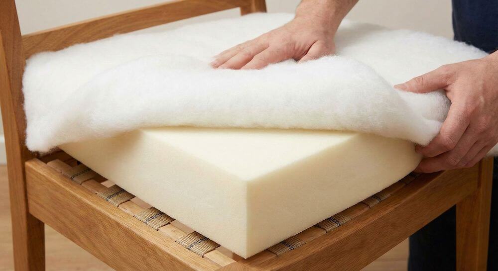 Zastosowanie owaty przy renowacji mebli