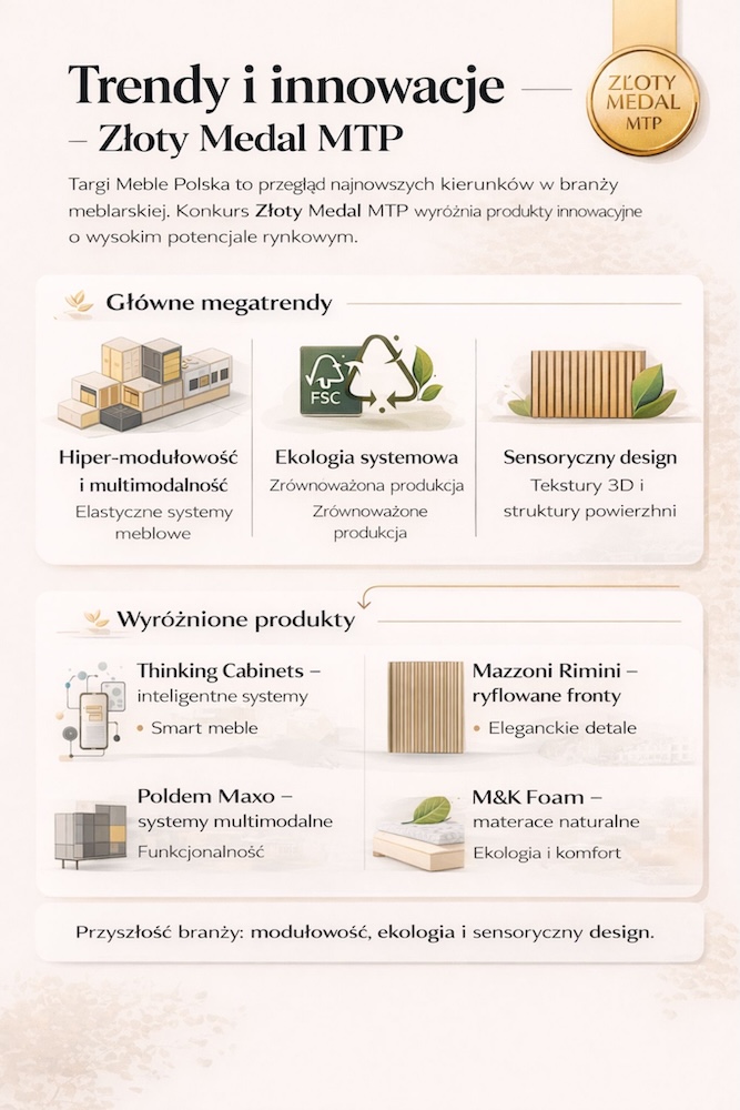 trendy i innowacje - medal mtp 