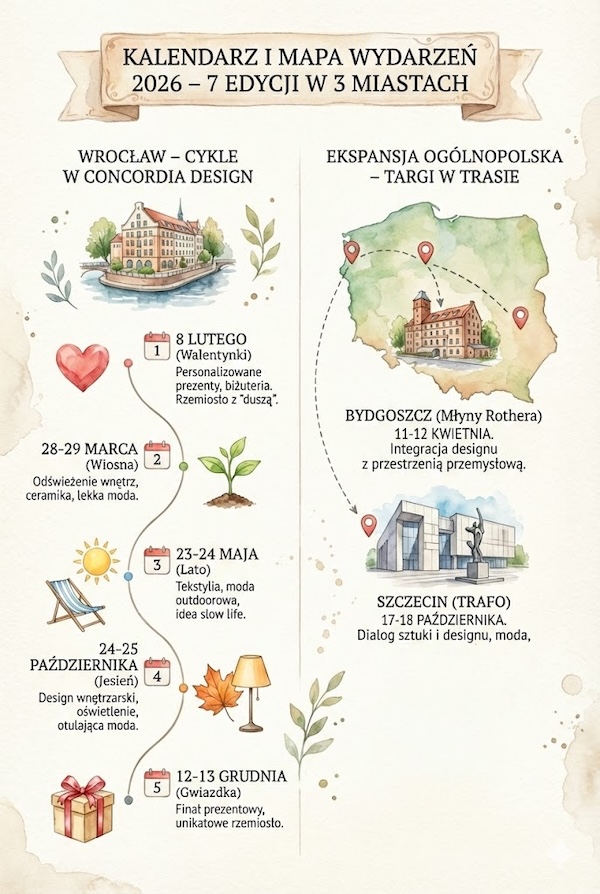kalendarz targów dobry design w 2026 Targi Dobry Design – daty w 2026 roku